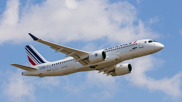 Air France Airbus A220 Erstflug