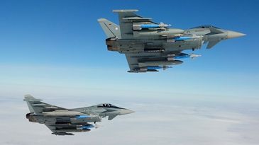 Eurofighter Rotte (Foto: Bundeswehr)